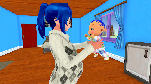 Anime Girl Pregnant Mother Sim