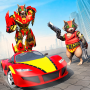 icon Super Robot Car Transforme Futuristic Raccoon for Doopro P2