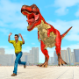 icon Angry Dino City Attack: Wild Animal Smasher Games for intex Aqua A4