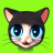 icon Talking Cat and Background Dog 14