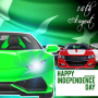 icon Independence Day Car Race for oppo A57