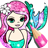 icon Mermaid Coloring Book Glitter 1.2.1.0