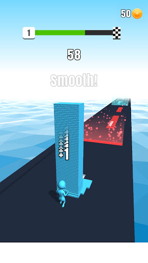 Stack race colors run 3d-Tower run cube surfer