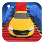 icon Real Impossible Tracks Car Racing Game 3D stunts for intex Aqua A4