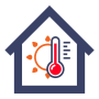 icon Thermometer Room Temperature : Weather Forecast