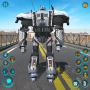 icon War Robot Car Transformation