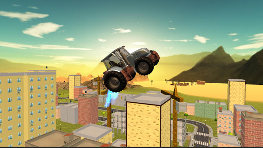 Flying Tractor Ride Simulator