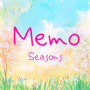 icon Sticky Memo Notepad Seasons for iball Slide Cuboid
