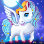 icon Magical Unicorn Girl Games