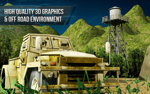 Offroad Army Truck Driving Transport Simulator 17