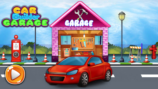 Car Builder Garage: Build Car Factory Games