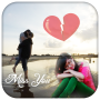 icon Miss You Photo Frame for Sony Xperia XZ1 Compact