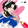 icon KPOP Idol - Boys Band Coloring Book for intex Aqua A4