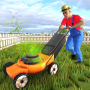 icon Lawn Mower Games: Grass Cutting Game Sim 2021