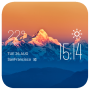 icon Everest1 weather widget/clock for Samsung Galaxy J2 DTV