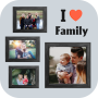 icon Family photo editor & frames for intex Aqua A4