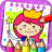 icon com.orange.gamesforkids.coloring.princess 1.44
