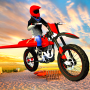 icon Flying Bike Beach Sim: Beach Bike Stunt Racing for LG Q6a