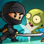 icon Ninja Kid vs Zombies - Special for intex Aqua A4