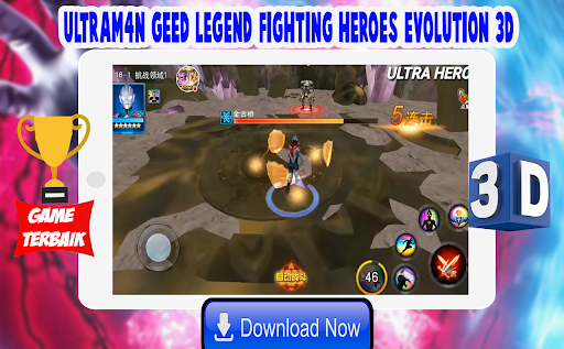 Ultrafighter3D : Geed Legend Fighting Heroes