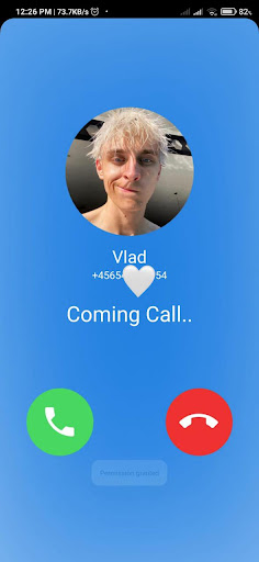 Vlad A4 Fake call Video and chat