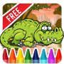 icon Crocodile To Paint
