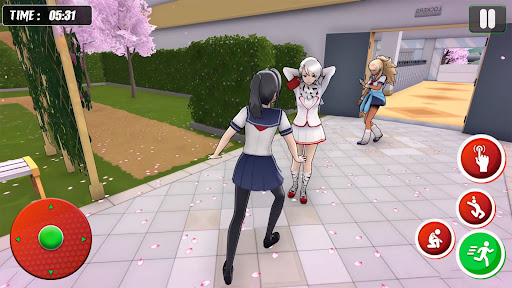 Anime School Girl 3D: Sakura High School Simulator