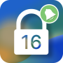 icon iLock – Lockscreen iOS 16 for LG K10 LTE(K420ds)