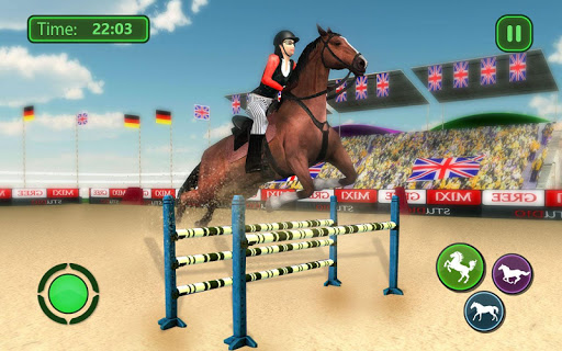 Grand Horse Racing Champions 2017 - Jumping Stunts