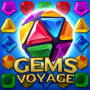 icon Gems Voyage - Match 3 & Blast for intex Aqua A4