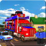 icon Blocky Police Transport Truck for oppo F1