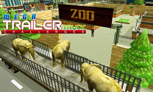 Zoo Animal Transporter Truck