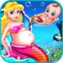 icon Mermaid Pregnancy Check Up for iball Slide Cuboid