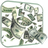 icon Flying Dollars Live Wallpaper 7.0