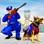 icon Police Dog Shopping Mall Crime
