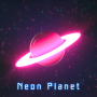 icon Neon Planet