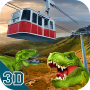 icon Amazing Dinosaur Park Sky Tram Simulator 3D