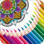 icon Color Mandala Book - Mandala Coloring Art