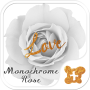 icon Monochrome Rose