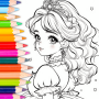 icon Doll Color: Princess Coloring for Samsung Galaxy Grand Duos(GT-I9082)