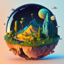 icon Idle Planet Miner for Samsung S5830 Galaxy Ace