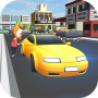 icon Real Car Taxi Driver : Traffic Simulator 2017 3D for oppo F1