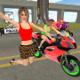 icon Bike Rider vs Police Car Chase Simulator
