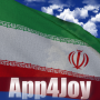 icon Iran Flag Live Wallpaper for intex Aqua A4