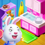 icon Bunny Rabbit: House Cleaning for iball Slide Cuboid
