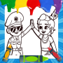 icon Little Singham Coloring Game Cartoon ??