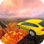 icon Wall Of Lava Volcano Cars 3D for Samsung Galaxy Note 10 1