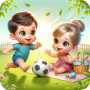 icon Twin Baby Care Game