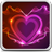 icon Neon Hearts Live Wallpaper 10.0