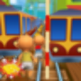 icon Subway Upin Train Ipin Surfers 3D for Samsung S5830 Galaxy Ace